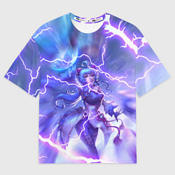 Футболка оверсайз женская Genshin Impact Геншин Импакт Z, цвет: 3D-принт