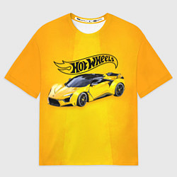 Женская футболка оверсайз Hot Wheels Хот Вилс