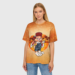 Футболка оверсайз женская ЗаяС, цвет: 3D-принт — фото 2