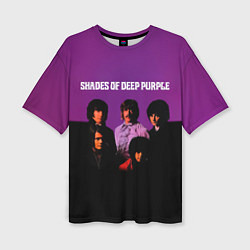 Футболка оверсайз женская Shades of Deep Purple, цвет: 3D-принт
