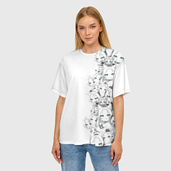 Футболка оверсайз женская Личная Симс, цвет: 3D-принт — фото 2