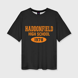 Футболка оверсайз женская Haddonfield High School 1978, цвет: 3D-принт