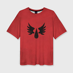 Женская футболка оверсайз Кровавые ангелы цвет легиона 9
