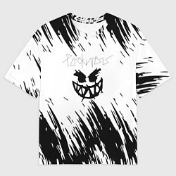 Футболка оверсайз женская Pyrokinesis - Андрей Пирокинезис, цвет: 3D-принт