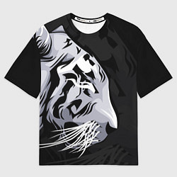 Женская футболка оверсайз 2022 Год тигра