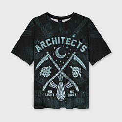 Женская футболка оверсайз Architects, Alpha Omega