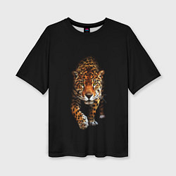 Женская футболка оверсайз Big Cat Leo