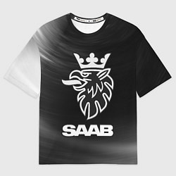 Женская футболка оверсайз SAAB Звезды