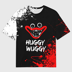 Футболка оверсайз женская Хагги Вагги Брызги, цвет: 3D-принт