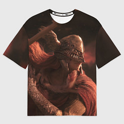 Футболка оверсайз женская MALENIA ELDER RING, цвет: 3D-принт