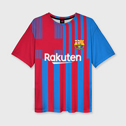 Женская футболка оверсайз Обамеянг Барселона