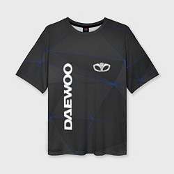 Женская футболка оверсайз DAEWOO Automobile