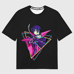 Футболка оверсайз женская Код Гиасс Лелуш, цвет: 3D-принт