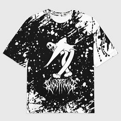 Футболка оверсайз женская Ghostemane texture, цвет: 3D-принт