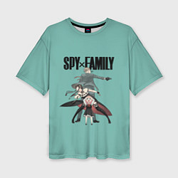 Женская футболка оверсайз Spy x Family