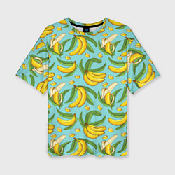 Женская футболка оверсайз Banana pattern Summer Fashion 2022