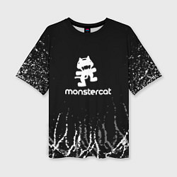 Футболка оверсайз женская Monstercat, цвет: 3D-принт