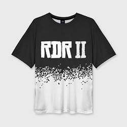 Женская футболка оверсайз RDR 2 - Краска