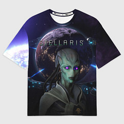 Футболка оверсайз женская STELLARIS СТЕЛЛАРИС, цвет: 3D-принт