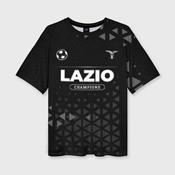 Женская футболка оверсайз Lazio Champions Uniform