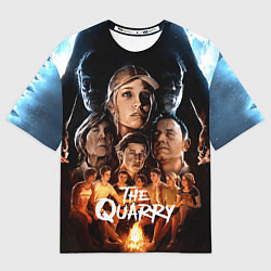 Футболка оверсайз женская The Quarry Монстр и Персонажи, цвет: 3D-принт