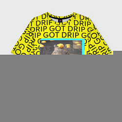 Футболка оверсайз женская I GOT A DRIP, цвет: 3D-принт