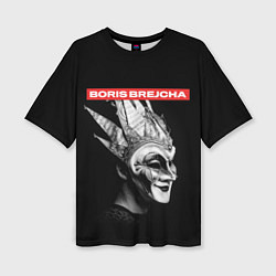 Футболка оверсайз женская Boris Brejcha в маске, цвет: 3D-принт