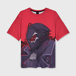 Футболка оверсайз женская Bondrewd из аниме Созданный в бездне, цвет: 3D-принт