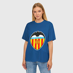Футболка оверсайз женская Valencia Sport, цвет: 3D-принт — фото 2