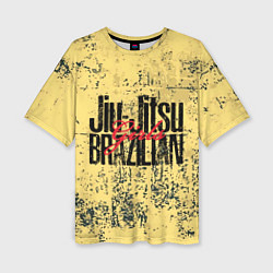 Женская футболка оверсайз Jiu-Jitsu girls