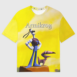 Футболка оверсайз женская Armikrog, цвет: 3D-принт