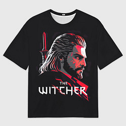 Футболка оверсайз женская Witcher art, цвет: 3D-принт