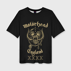 Женская футболка оверсайз Motorhead England