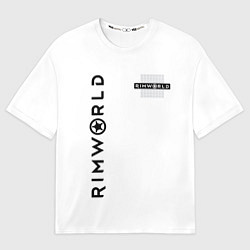 Женская футболка оверсайз Rimworld