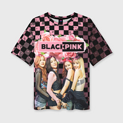 Женская футболка оверсайз Blackpink - girls