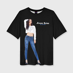 Женская футболка оверсайз Blackpink Magnificent Jisoo