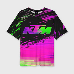 Женская футболка оверсайз KTM Freeride