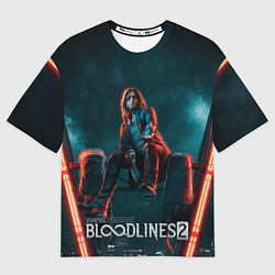 Женская футболка оверсайз Мистер Дамп Vampire the masquerade bloodlines 2