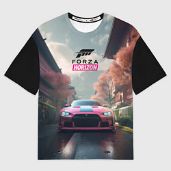Футболка оверсайз женская Forza horizon game, цвет: 3D-принт