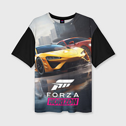 Футболка оверсайз женская Forza Horizon, цвет: 3D-принт