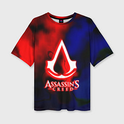 Футболка оверсайз женская Assassins Creed fire, цвет: 3D-принт
