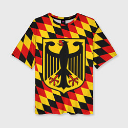Женская футболка оверсайз Germany
