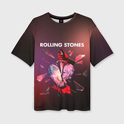 Футболка оверсайз женская Hackney diamonds - Rolling Stones, цвет: 3D-принт