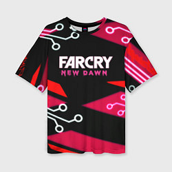 Женская футболка оверсайз Farcry new dawn