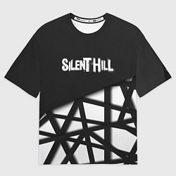 Футболка оверсайз женская Silent Hill геометрия, цвет: 3D-принт