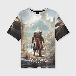 Футболка оверсайз женская Assassins creed старинный город, цвет: 3D-принт