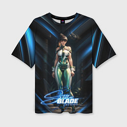 Женская футболка оверсайз Stellar Blade Eve в полный рост