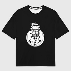 Футболка оверсайз женская Porto fc club sport, цвет: 3D-принт