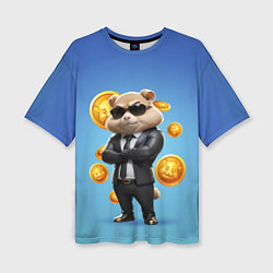 Футболка оверсайз женская Hamster kombat master, цвет: 3D-принт