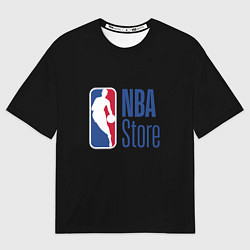 Футболка оверсайз женская NBA store, цвет: 3D-принт